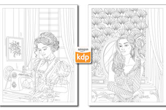 do adult coloring pages coloring book cover amazon kdp