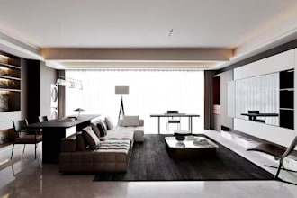 design living room, bedroom, kitchen and bathroom interior design for you