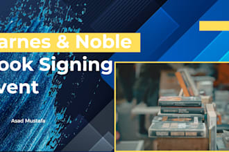 organize your book signing event on official barnes and noble store and website