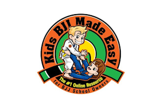 design modern fun kid martial arts industry logo