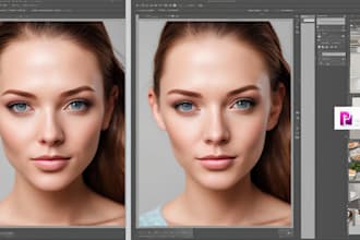 make photo editing and retouching, photoshop product retouch, image clean up
