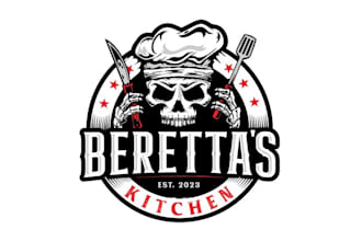 design powerful ghost kitchen food logo