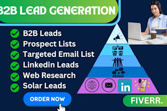 targeted b2b leads prospect emails and linkedin leads