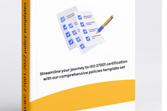 you with the necessary iso27001 policy templates