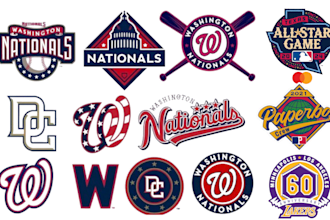 do custom mlb, parody, world series, and all star games logo