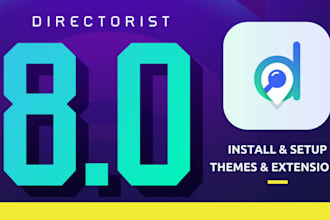 set up directorist 8 themes and extensions on your wordpress site