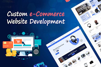 do electronics ecommerce website development with responsive