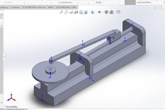 do 3d modelling in solidworks  and fusion 360