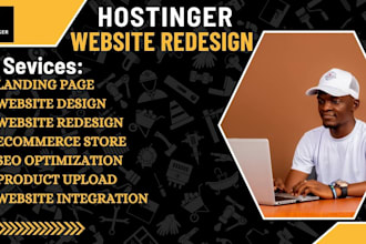 website hosting website redesign wix website wordpress redesign hostinger design