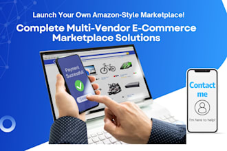 build multi vendor ecommerce marketplace website like amazon