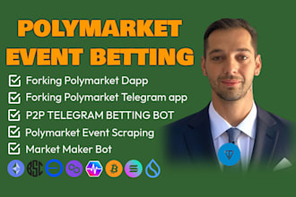 make polymarket dapp telegram app event prediction game evm bitcoin solana sui