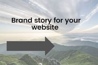 write the perfect about us or brand story for your website