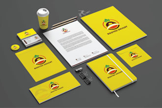 create premium visual identity kit and luxury branding package