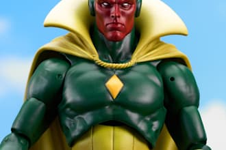 3d sculpting 3d articulated figure, action figure, 3d object ready for printing
