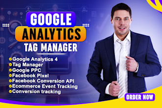 setup conversion tracking,GTM,analytics setup,ecommerce tracking,conversion API