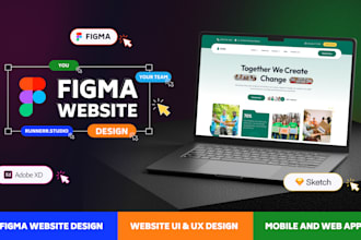 do professional figma website design, figma UI UX design, website ui ux design