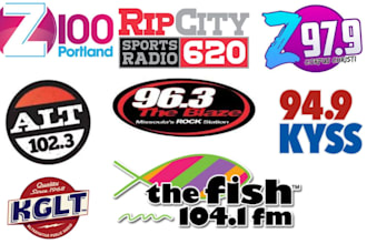 broadcast and promote your music live on oregon, montana radio