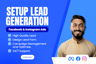 do lead generation ads campaign in facebook and instagram