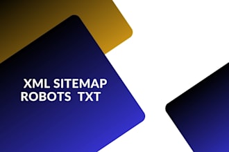 develop XML sitemap robot txt for search engine optimization