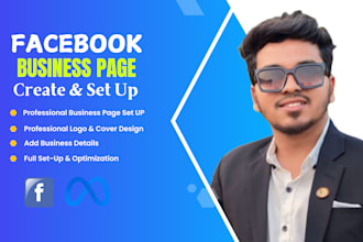 create and setup  professional facebook business page