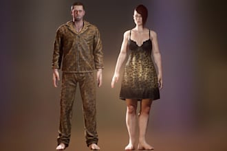 3d metahuman realistic human character model chatbot avatar humanoid animation