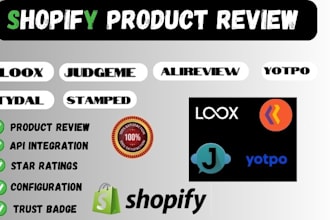 shopify store product review judge me ali review loox rivyo yotpo ryviu,tydal