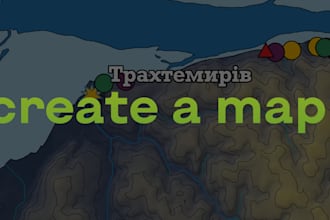 create a custom, interactive, and thematic map for your project or event needs