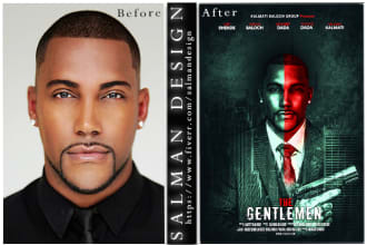 convert your photo to movie poster