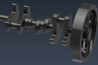 do 3d models and 2d drawings using solidworks, fusion 360, inventor