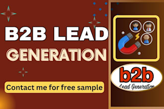 generate b2b leads with targeted email list building and contact listing