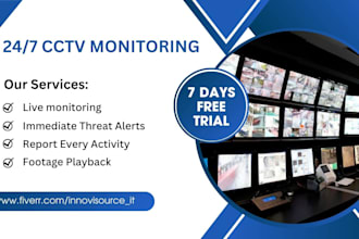 do remote cctv monitoring and security alert service