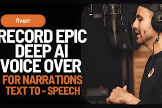 record a professional voice over using your voice tone for any language