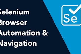 build selenium bots for scraping and automation