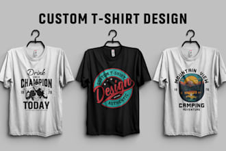 design unique t shirts for your brand merch or store
