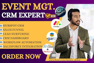 setup event planning management crm clickup cvent eventhub monday trello stova