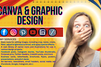 expert canva designer for eye catching visuals