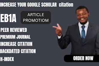 write and publish research article for eb1a green card