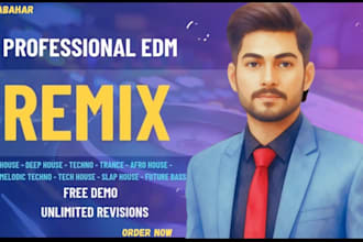 create a professional edm remix of your songs