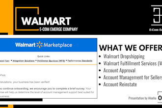 get your walmart account approved and managed efficiently