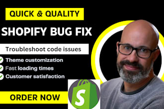 resolve shopify theme errors, debug code, and enhance store performance