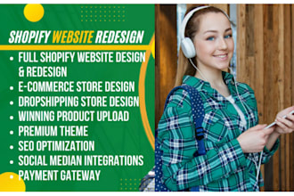 shopify website design shopify store design shopify website redesign pod