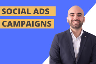 setup and manage your facebook ads, instagram ads, pinterest ads and tiktok ads