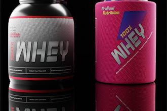 design and render 3d product packaging,container,digital 3d realistic texture