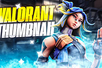 design custom valorant thumbnail