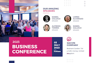 create a topnotch business event church flyer design