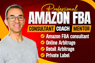 be amazon fba mentor, business coach, consultant and business startup strategist