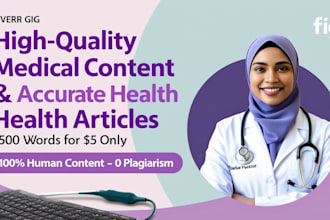 write seo optimized dentist or dental article blog for your business