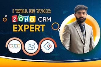 expertly handle tasks for zoho CRM, forms, books and creator
