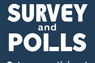 gather respondents to fill online survey, questionnaire