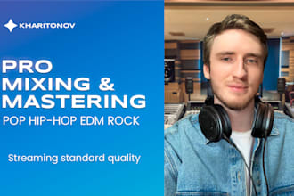 mix and master your track with exceptional attention to detail